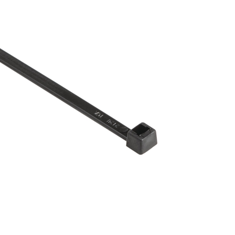Hellermann Kabelbinder 111-05256 Typ T50I PA66UV BK 100