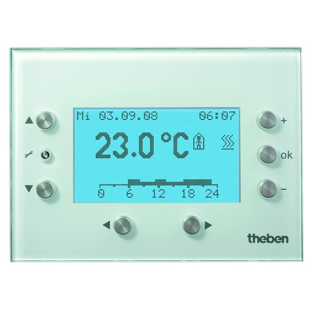 Theben KNX Display 8269210 Typ VARIA 826 S WH KNX