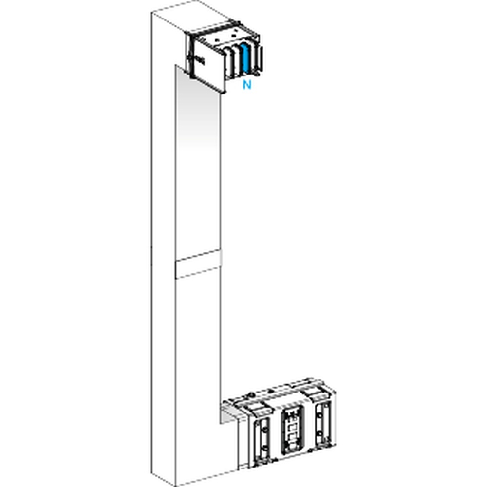 Schneider Electric Mehrfachrichtungsänderung Canalis KSA1000DMCL41F Schneider Electric Mehrfachrichtungsänderung Canalis KSA1000DMCL41F