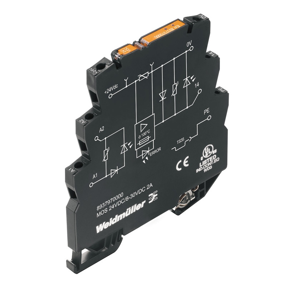 Weidmüller Solid State Relais 8937970000 Typ MOS 24VDC/8-30VDC 2A