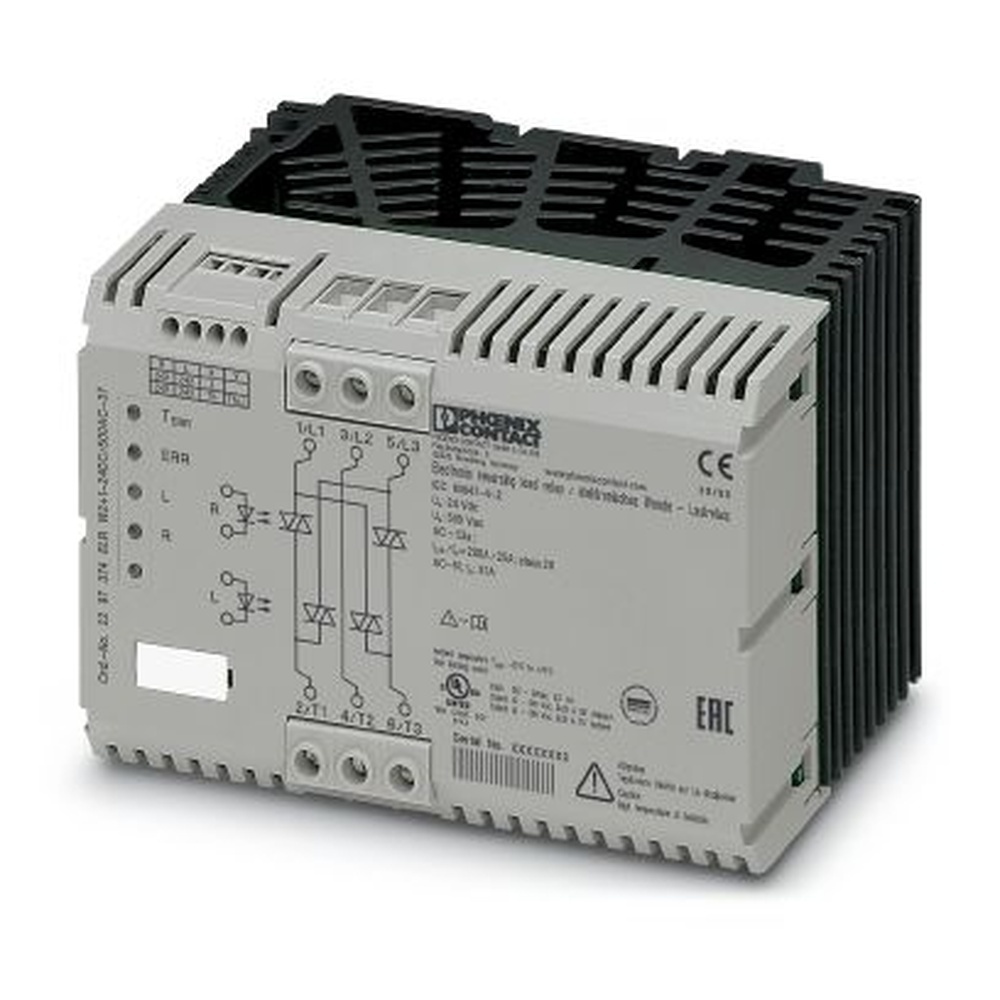 Phoenix Contact Halbleiter Wendeschütz 2297374 Typ ELR W2+1- 24DC/500AC-37