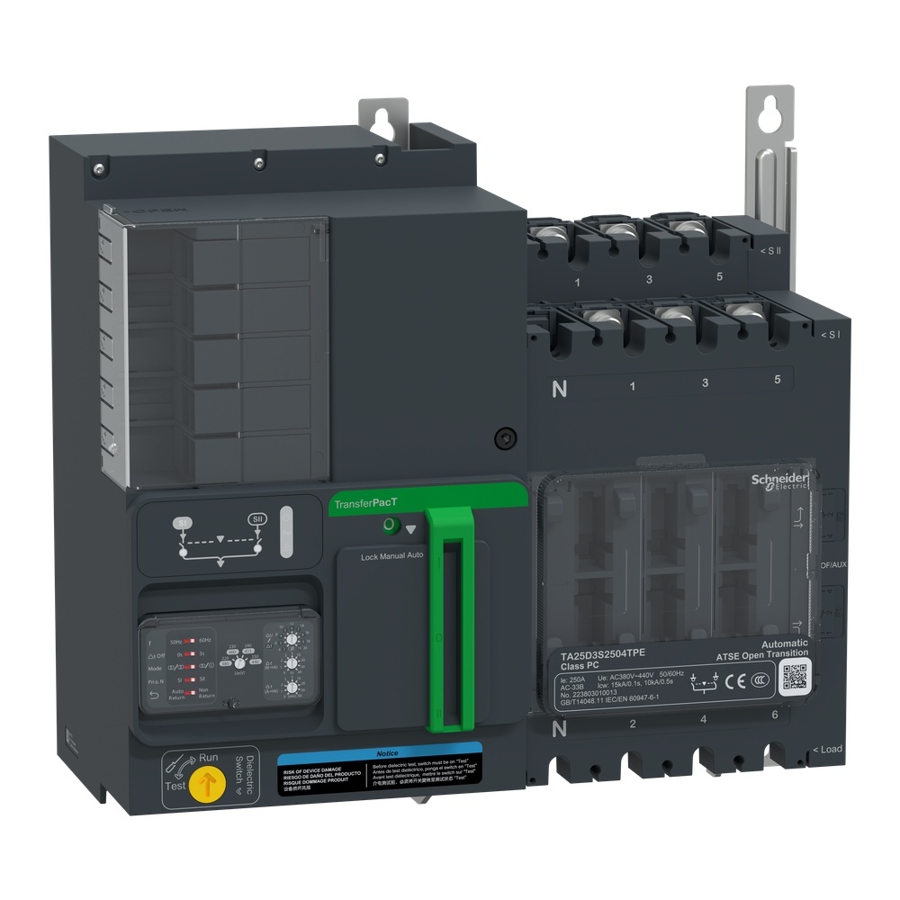 Schneider Electric Niederspannungs Netzumschalter TA25D3S2004TPE