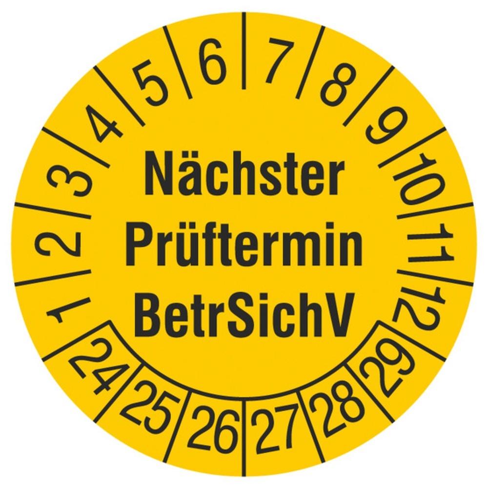 Cimco Prüfplakette 182637